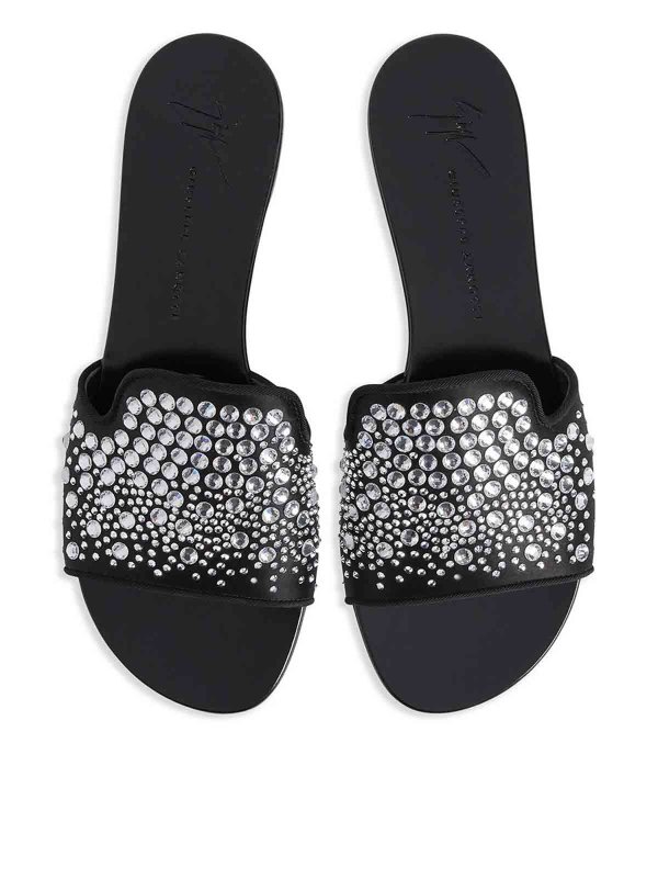 サンダル - 黒 shop online: GIUSEPPE ZANOTTI