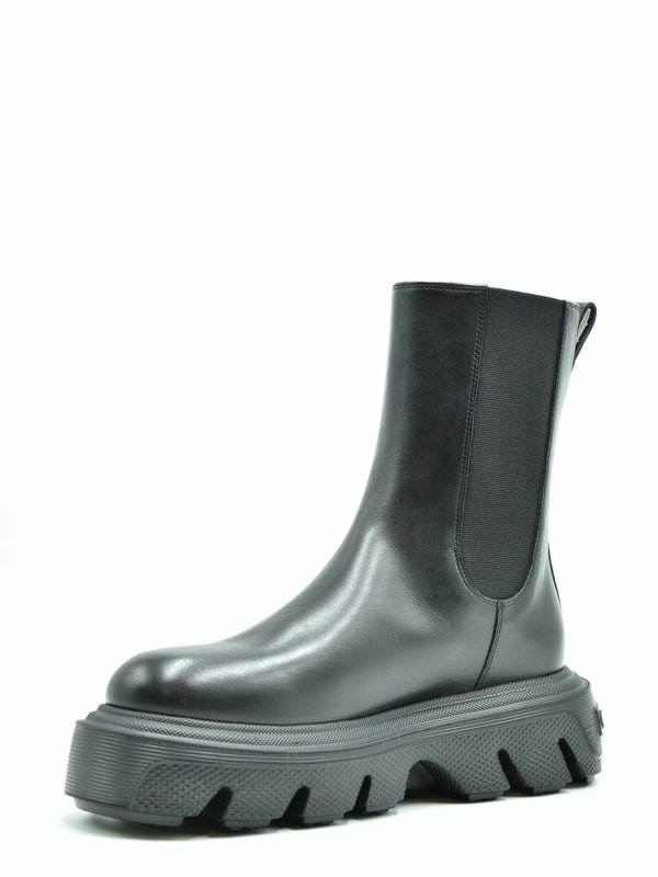 The Best Shops Casadei: Botines - Botas - Negro