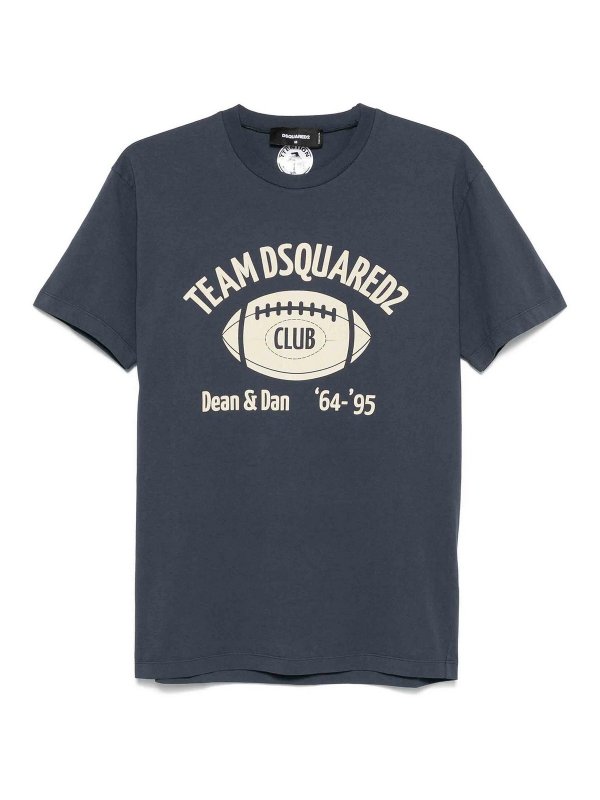 DSQUARED2: t-shirts - Logo-Print T-Shirt