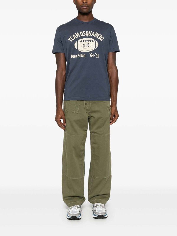 DSQUARED2: t-shirts online - Logo-Print T-Shirt