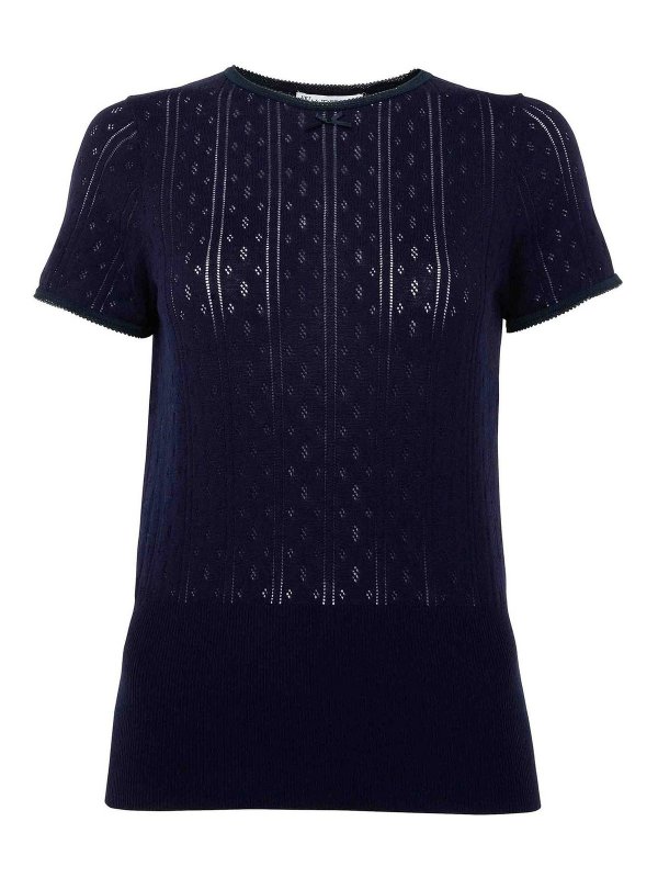 J.W. ANDERSON: Tops und Tank Tops - Top - Dunkelblau