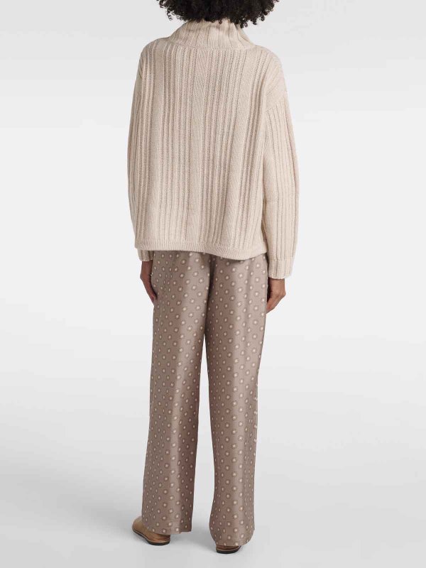 The Best Shops Max Mara: Tops & Tank tops - Vitalba Wool And Cashmere Polo-Neck Jumper
