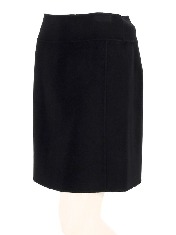 Max Mara: Knielange und Midi Röcke online - Midirock - Schwarz