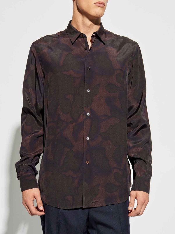 The Best Shops PAUL SMITH: Camisas - Camisa - Marrón Topo