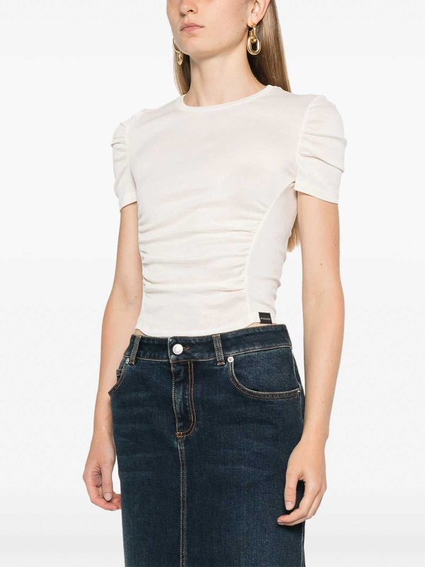 The Best Shops Pinko: T-shirts - T-Shirt - Weiß