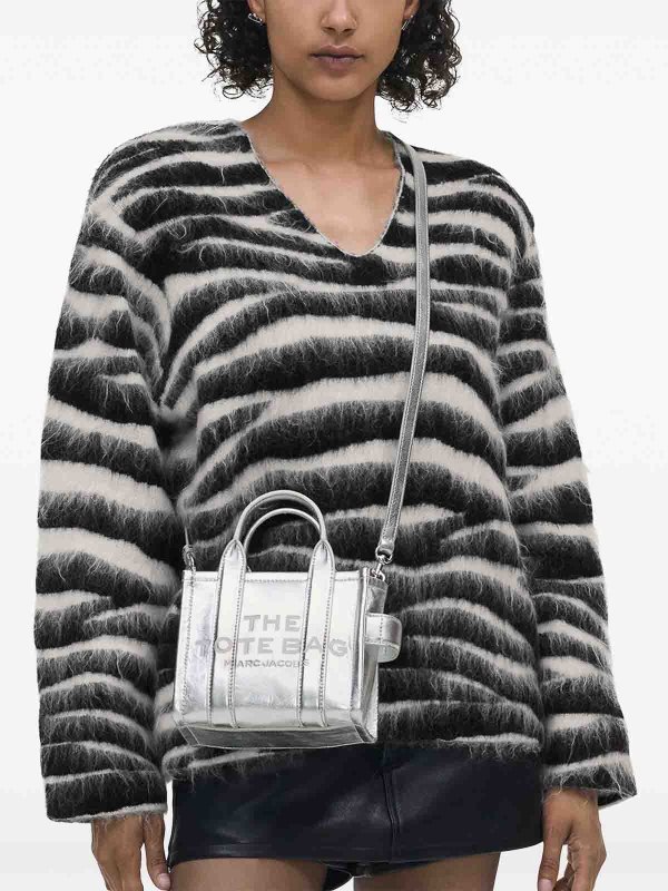 MARC JACOBS: cross body bags online - The Crossbody Metallic Tote Bag