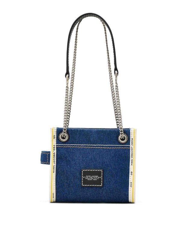 The Best Shops MARC JACOBS: borse a tracolla - La borsa tote a tracolla con catena di jeans