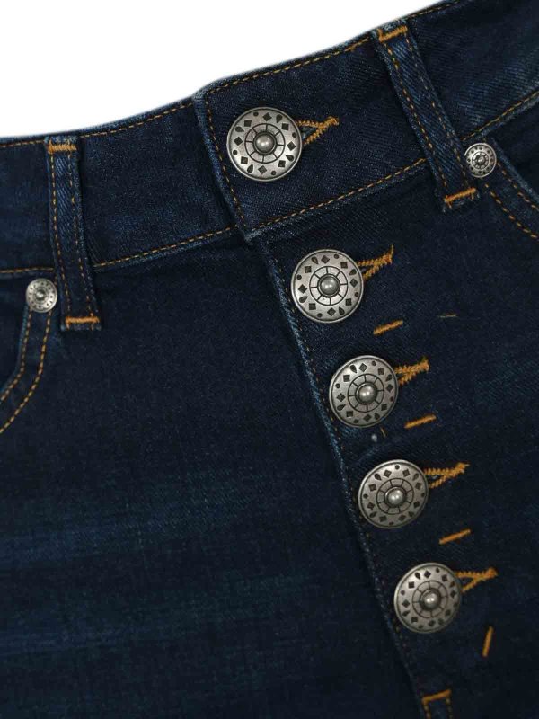 The Best Shops DONDUP: bootcut jeans - Koons Loose Jeans In Stretch Denim