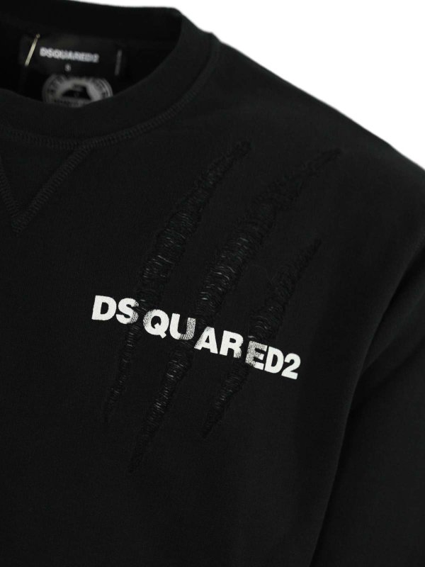 The Best Shops DSQUARED2: Sudaderas y suéteres - Sudadera - Negro