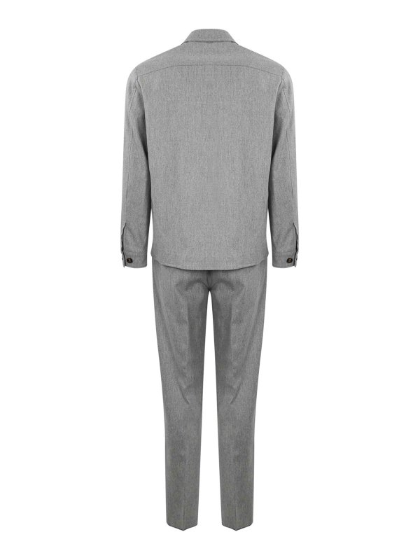 ELEVENTY: formal suits online - Single-Breasted Wool Suit