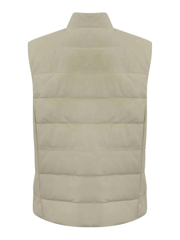 The Best Shops ELEVENTY: vests - Suede Vest