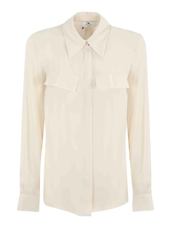 ELISABETTA FRANCHI: shirts - Viscose Shirt