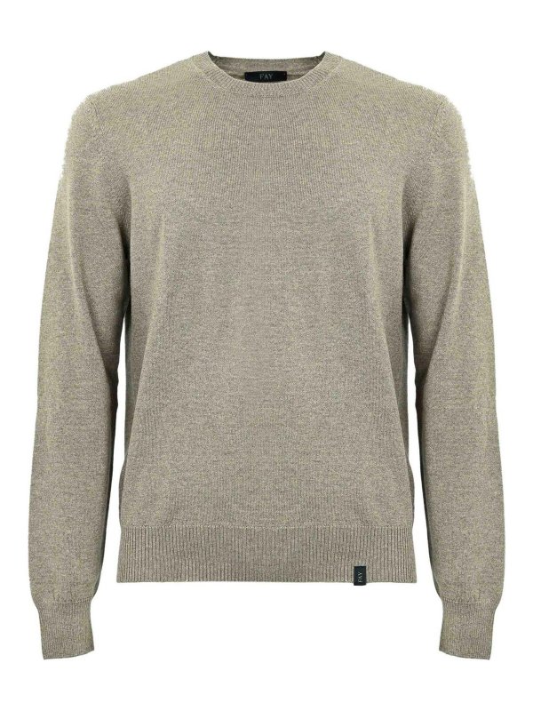FAY: crew necks - Wool Pullover