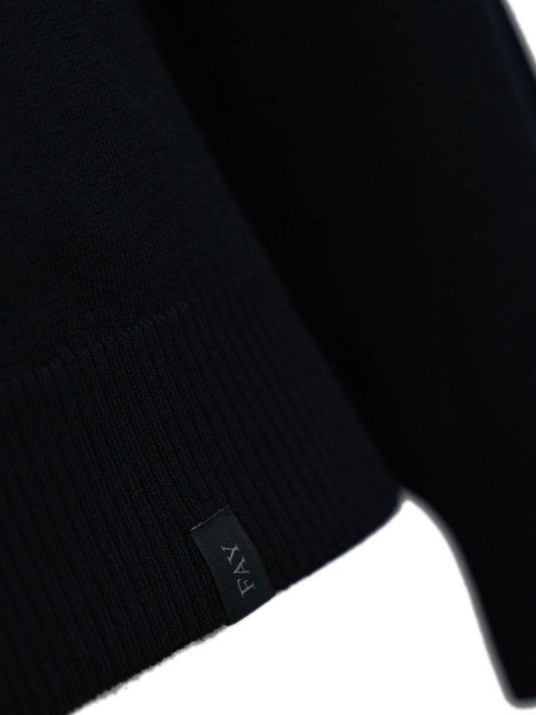 The Best Shops FAY: クルーネック - クルーネック - ブルー