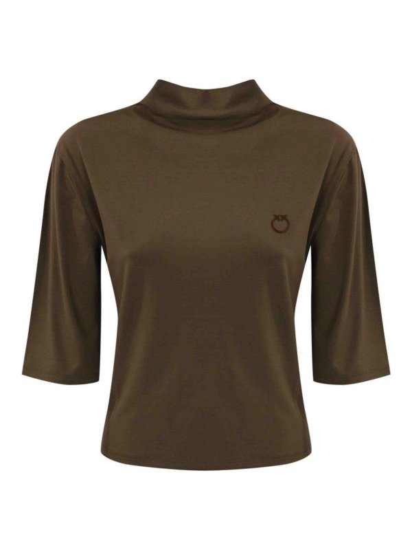 Pinko: Pull col rond - Pull Col Rond - Marron