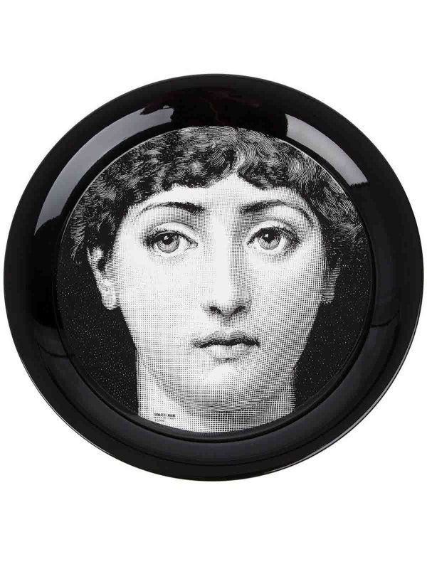 The Best Shops FORNASETTI: articoli per la casa - Vassoio Diametro 40 Tema E Variazioni N 1