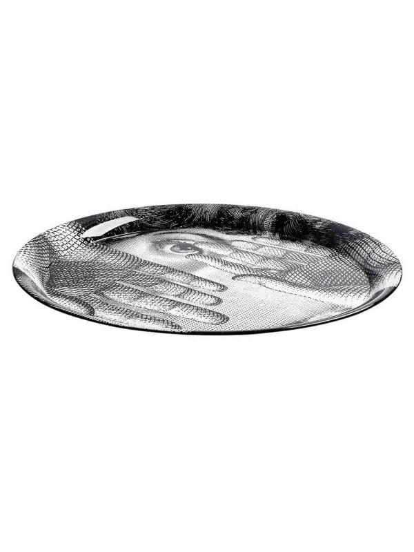 The Best Shops FORNASETTI: articoli per la casa - Vassoio Diametro 60 Tema E Variazioni N 154