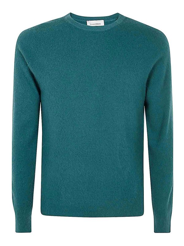 ARNALDO ADIANSI: crew necks - Cashmere Felted Crewneck