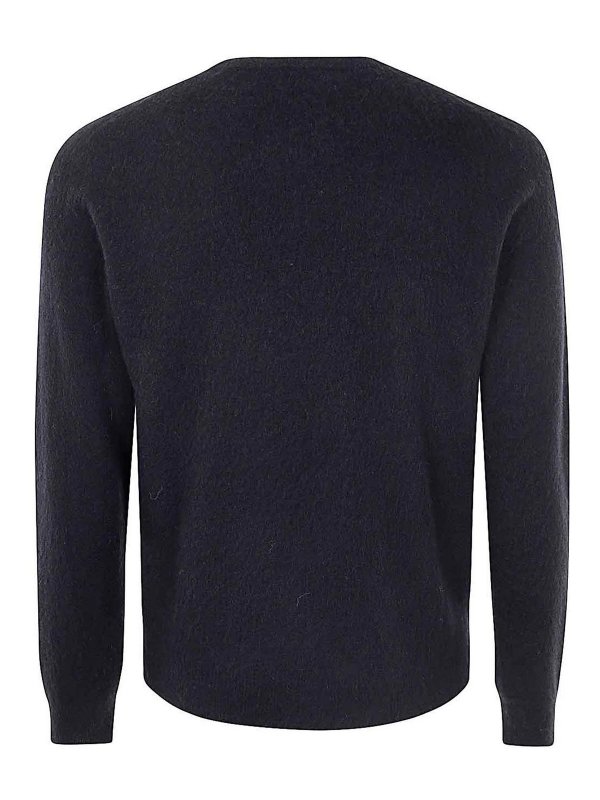 ARNALDO ADIANSI: crew necks online - Cashmere Felted Crewneck
