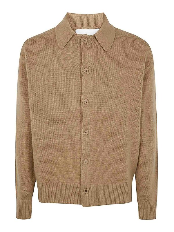 AXEL ARIGATO: cardigans - Ode Collared Cardigan