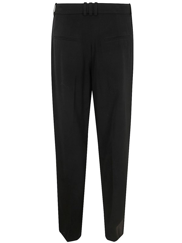 Balmain: casual trousers online - Pleated Gdp Pants
