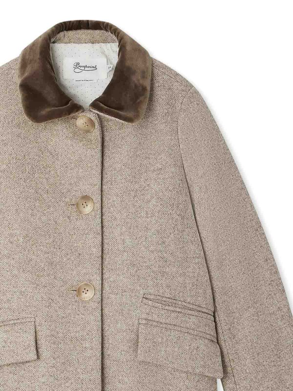 The Best Shops Bonpoint: Abrigos cortos - Abrigo Corto - Gris