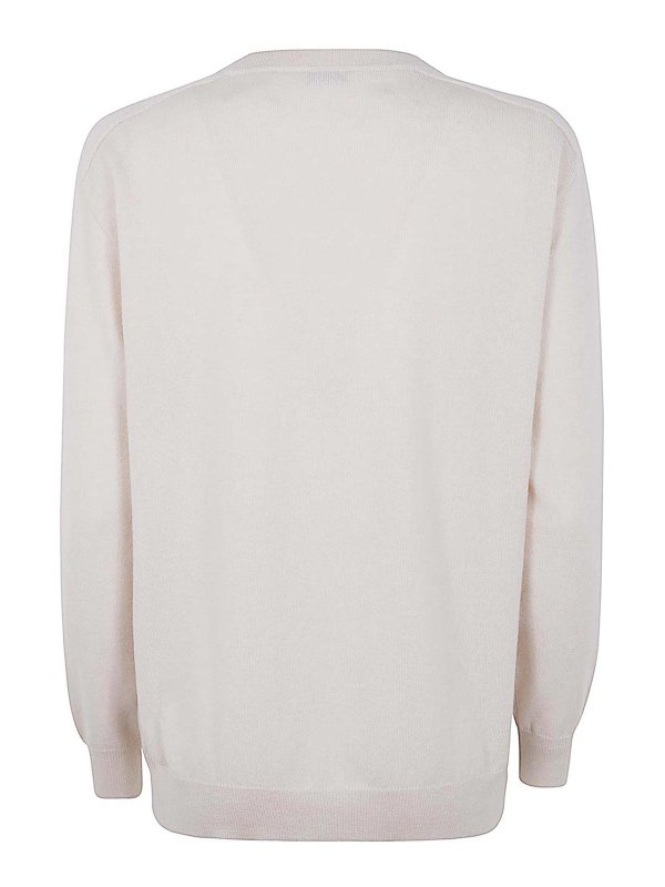 BRUNELLO CUCINELLI: クルーネック online - クルーネック - 白