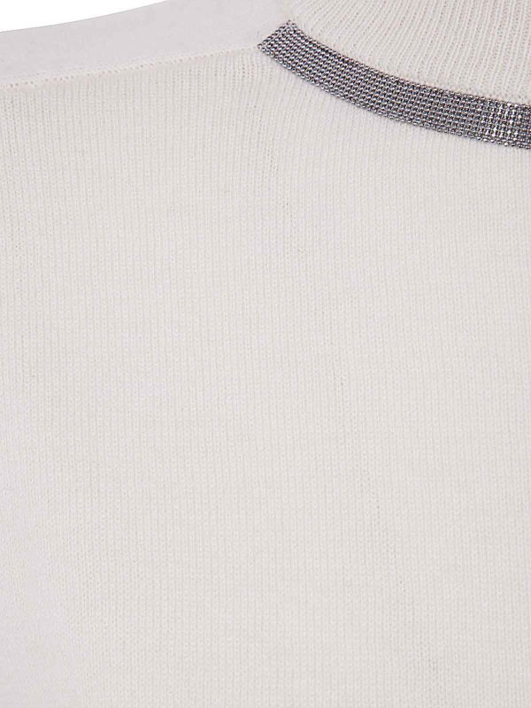 The Best Shops BRUNELLO CUCINELLI: クルーネック - クルーネック - 白