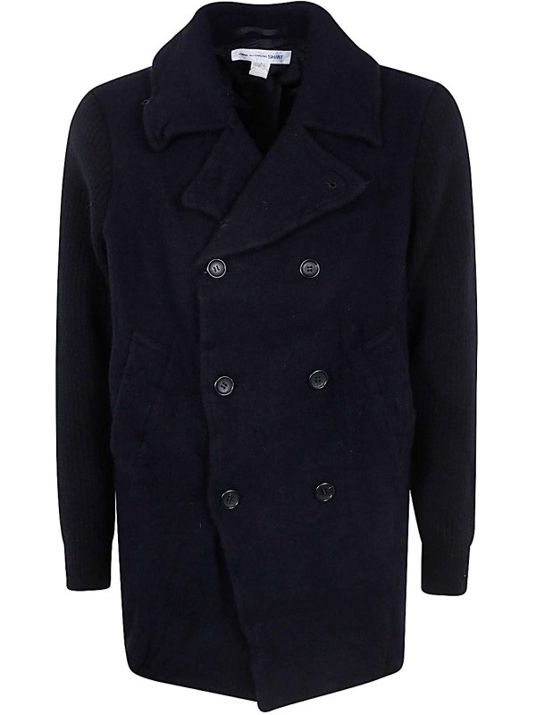 COMME DES GARCONS: cappotti corti - Cappotto da uomo tessuto