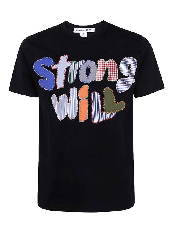 COMME DES GARCONS: Camisetas - Camiseta - Negro