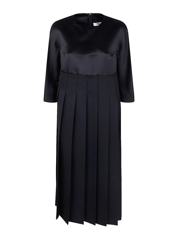 COMME DES GARCONS: knee length dresses - Black dress