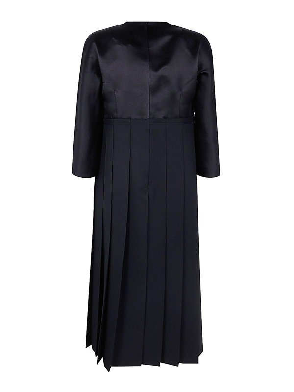 COMME DES GARCONS: knee length dresses online - Black dress