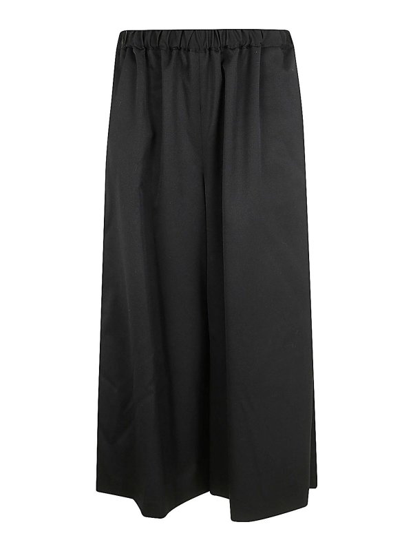 COMME DES GARCONS: Pantalons casual - Pantalons Décontractés - Noir