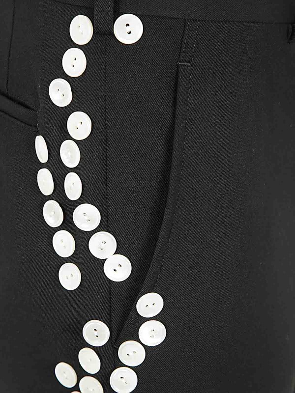 The Best Shops COMME DES GARÇONS HOMMES PLUS: Casual Hosen - Casual Hose - Schwarz