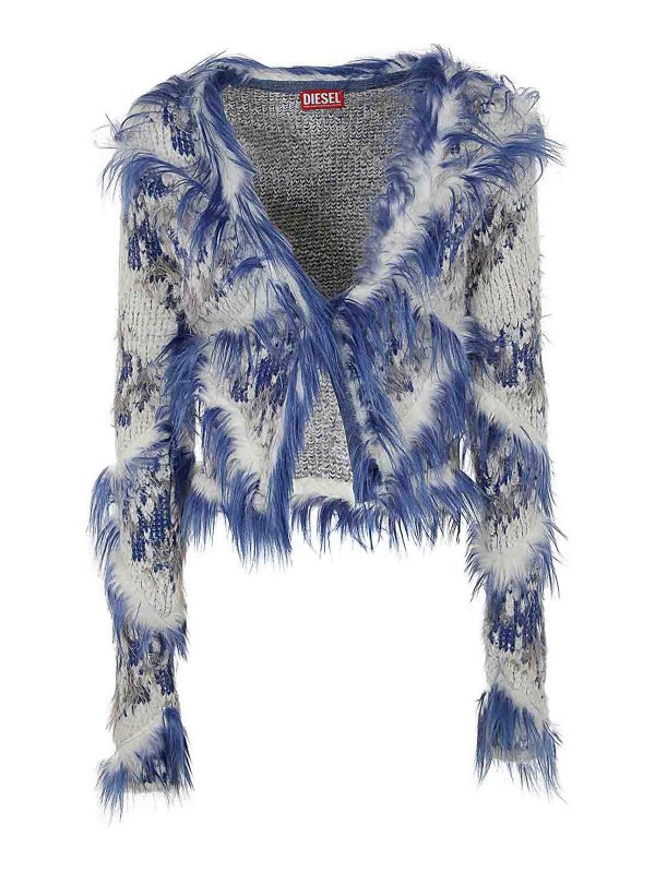 DIESEL: カジュアルジャケット - カジュアルジャケット - ブルー