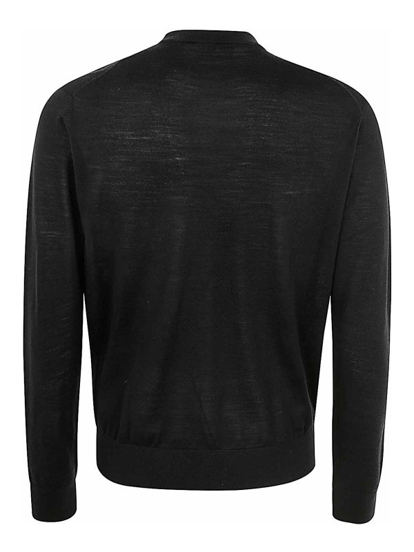 DIESEL: クルーネック online - クルーネック - 黒