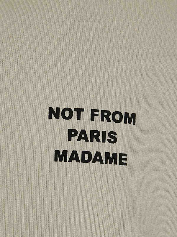 The Best Shops DRÔLE DE MONSIEUR: Sweatshirts & Sweaters - Le Sweatshirt Slogan