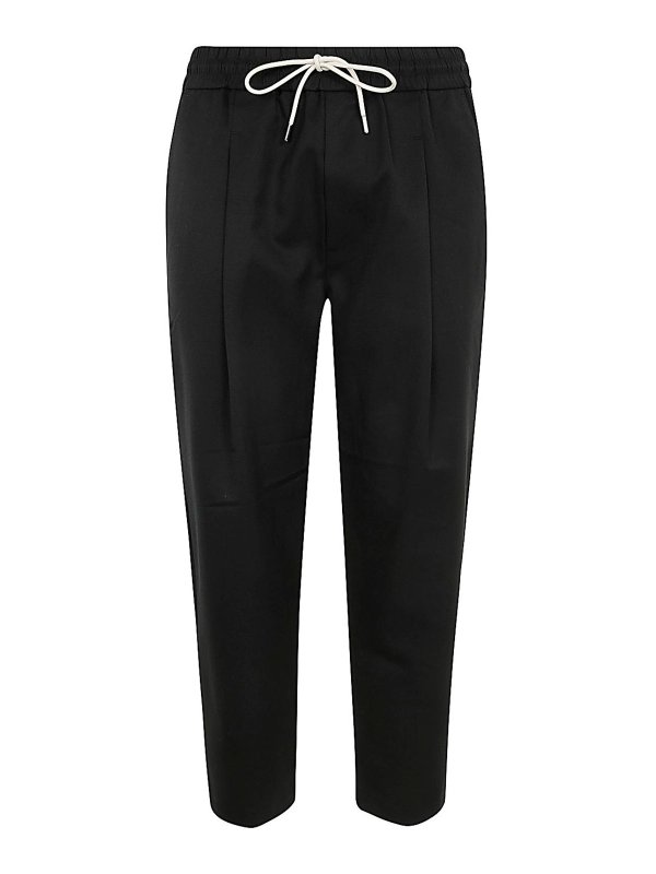 DRÔLE DE MONSIEUR: Pantalons casual - Pantalons Décontractés - Noir