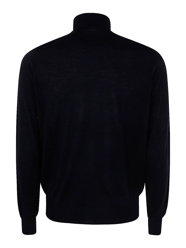 FILIPPO DE LAURENTIIS: cardigans online - Long Sleeves Merinos Cardigan