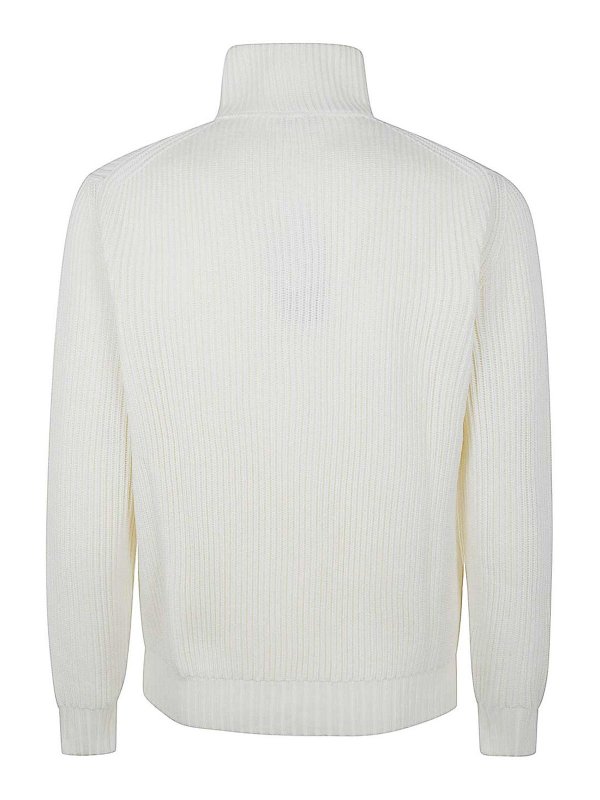 FILIPPO DE LAURENTIIS: crew necks online - Long Sleeves Half Zip