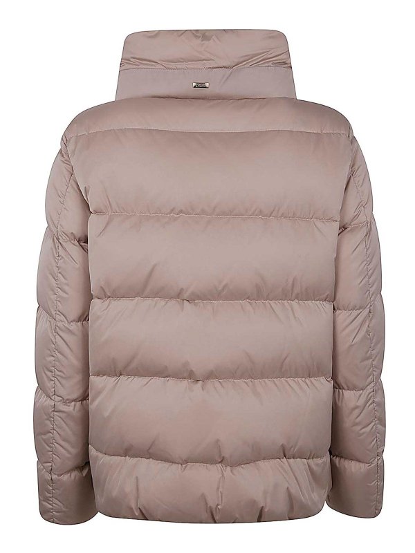 HERNO: padded jackets online - Down Jacket Cape