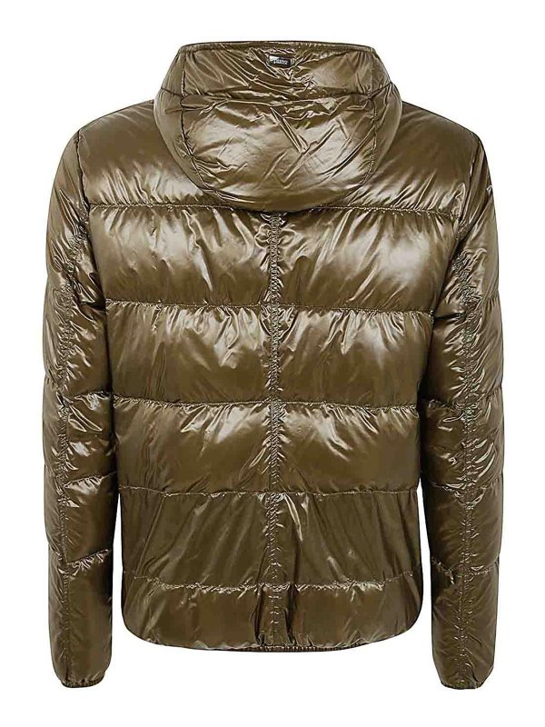 HERNO: ダウン・ハイテクジャケット online - ダウンジャケット - 緑