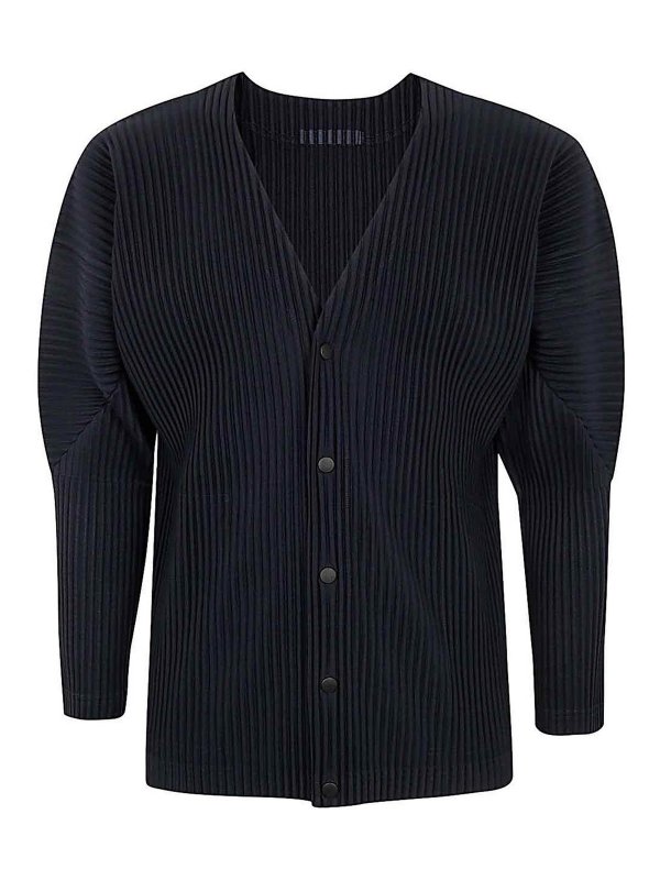 HOMME PLISSÉ ISSEY MIYAKE: cardigan - Cardigan di base