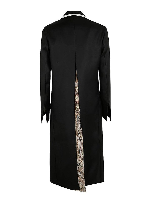 IBRIGU: trench coats online - Details Vintage Foulard Raincoat