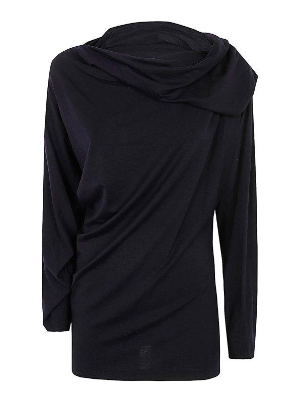 PLEATS PLEASE ISSEY MIYAKE: シャツ - シャツ - ブルー