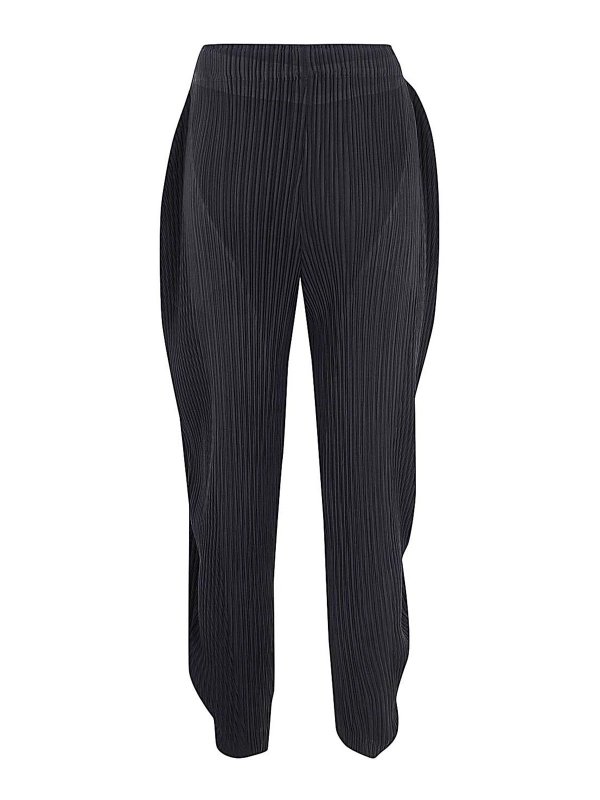PLEATS PLEASE ISSEY MIYAKE: Casual Hosen online - Casual Hose - Schwarz