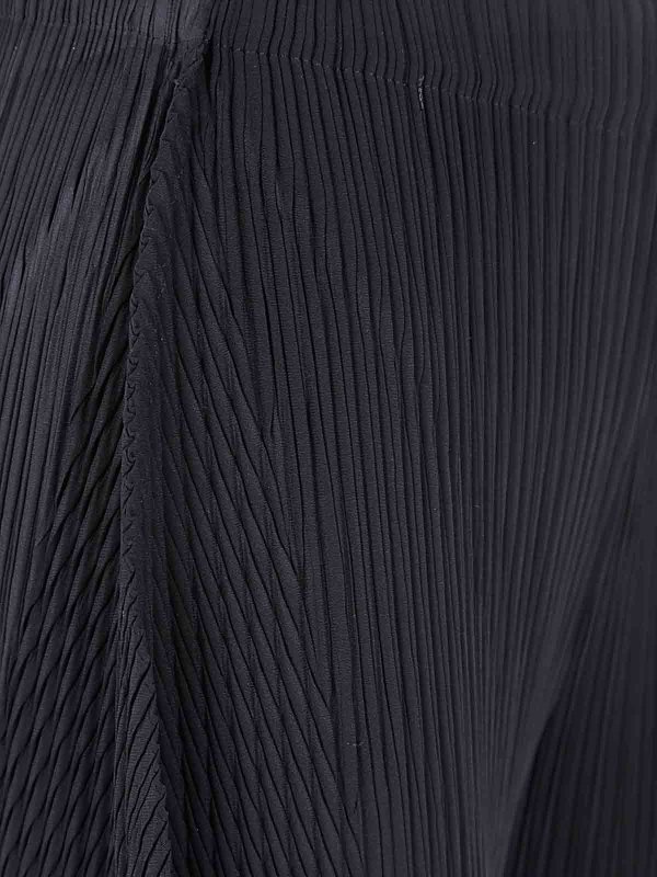 The Best Shops PLEATS PLEASE ISSEY MIYAKE: Casual Hosen - Casual Hose - Schwarz