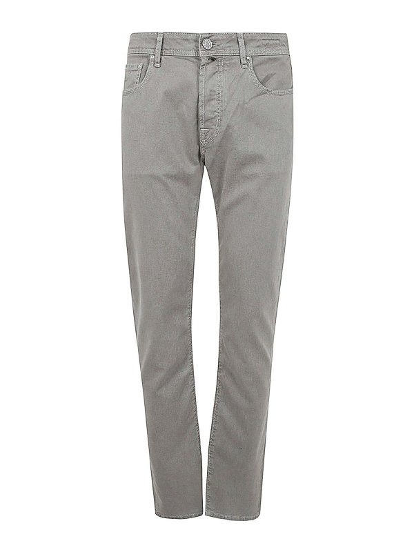 JACOB COHEN: Bootcut - Bootcut Jeans - Grau