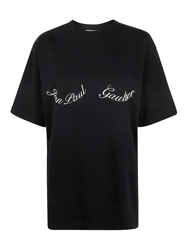 Jean Paul Gaultier Tシャツ - 黒|2430FTS083IJ05500010001