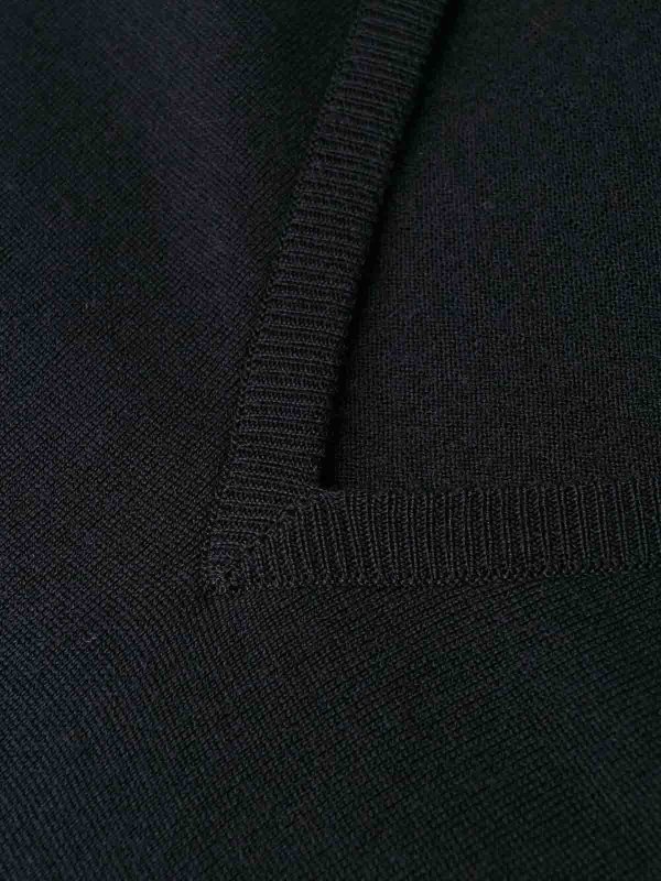 JOHN SMEDLEY: Suéteres con cuello pico online - Suéter Cuello Redondo - Negro